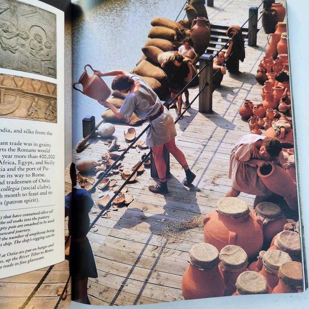 Classical Rome Living History Book Hardcover Social Studies World History Julius